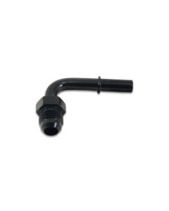 Vibrant 90 Degree Aluminum AN to Male Quick Connect Fitting -6AN - 0.3125in Hose Size - 16875