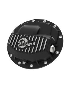 aFe Power Pro Series Rear Differential Cover Black w/ Machined Fins 13-18 RAM Diesel Trucks L6-6.7L - 46-70402