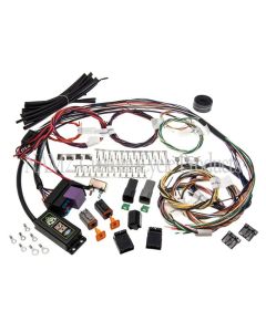 NAMZ 2017 Ver-1 Complete Bike Harness w/Starter Relay & 3-Circuits & Self Canceling Turn Sig Module - NCBH-01-B