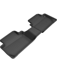 3D MAXpider 2018-2020 Ford Ecosport Kagu 2nd Row Floormats - Black - L1FR11521509