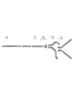 Diamond Eye KIT 4in CB MFLR RPLCMENT PIPE DUAL AL: 2004.5-2007.5 DODGE CUMMINS 600 - K4236A-RP