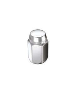 McGard Hex Lug Nut (Cone Seat) M12X1.5 / 13/16 Hex / 1.5in. Length (4-Pack) - Chrome - 64002