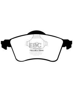 EBC 97-98 Volkswagen Eurovan 2.5 Greenstuff Front Brake Pads - DP61115