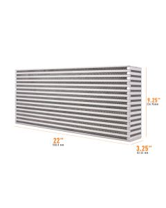 Mishimoto Universal Air-to-Air Intercooler Core - 22in / 9.25in / 3.25in - MMUIC-10