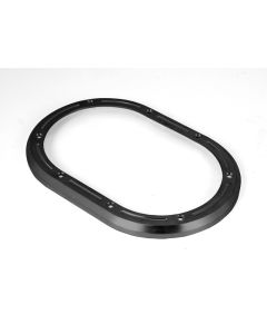 Rugged Ridge Billet Alum Shifter Bezel Black Manual 07-10 Wrangle - 11422.12