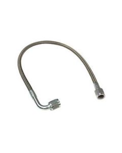 Fragola -4AN PFTE Hose Assembly Straight x 90 Degree 24in - 410-1-2-24