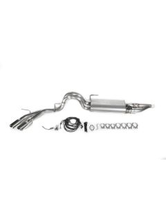 Roush 2015-2020 Ford F-150 2.7L/3.3L/3.5L/5.0L Active Cat-Back Exhaust Kit(Excl. Raptor & Short Cab) - 422104