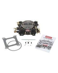 Edelbrock Carburetor AVS2 Series 650 CFM Manual Choke Black Powder Coated (Non-EGR) - 19053
