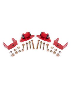 BMR 14-19 Chevrolet Corvette Transmission/Differential Mount - Red - TM571R
