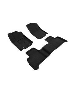 3D Maxpider 16-19 Mercedes GLE-Class Suv/Coupe Amg GLE63 SUV Elegant 1st 2nd Row - Set (Black) - L1MB05304709