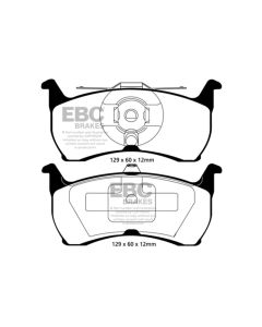 EBC 93-00 Aston Martin Virage 5.3 (PBR Caliper) Yellowstuff Rear Brake Pads - DP41504R