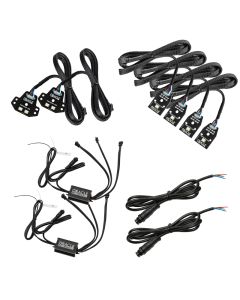 Oracle 15-21 Dodge Charger RGB+W Headlight DRL Upgrade Kit - ColorSHIFT+W - 2394-339