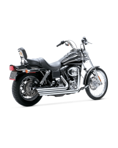 Vance & Hines 18-22 Harley Davidson Softail/ Bigshots Staggered PCX Full System Exhaust - Chrome - 17341