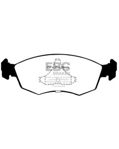 EBC 85-89 Mercury Merkur Scorpio 2.9 Redstuff Front Brake Pads - DP3605/2C