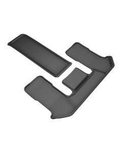 3D MAXpider Mazda CX-90 Kagu 3rd Row Floormat - Black - L1MZ08831509