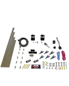 Nitrous Express Pro-Shk/Alc 4 Solenoids Nitrous Kit (250-650HP) w/o Bottle - 90065-00