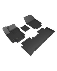 3D Maxpider 22-23 Hyundai Ioniq 5 Kagu Floor Mat- Black R1 R2 - L1HY12501509