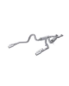 MBRP Aluminized Steel Dual Rear Exit 2.5" Catback Ford Mustang GT | Mustang Mach 1 1999-2004- MBRP-S - S7221AL