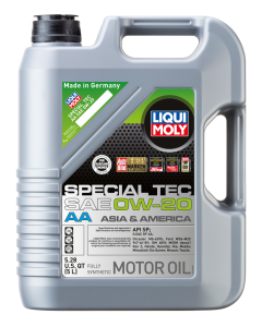 LIQUI MOLY 5L Special Tec AA Motor Oil SAE 0W20 - 2208