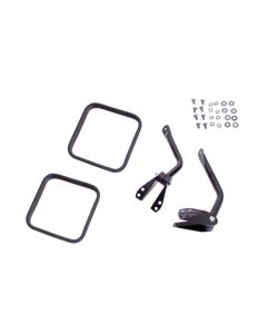 Omix Side Mirror Kit Black- 55-86 Jeep CJ Models - 11001.11