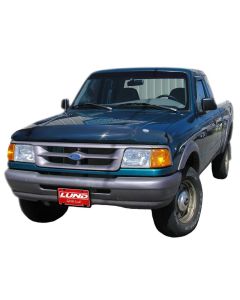 AVS 93-97 Ford Ranger High Profile Bugflector II Hood Shield - Smoke - 24854