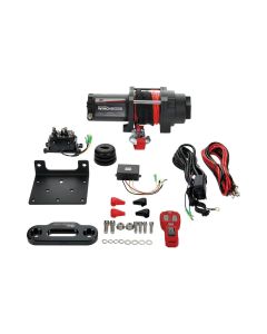 All Balls Racing 3500lb Winch w/ Synthetic Rope- ALL-431-01024