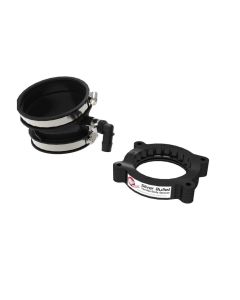aFe 2020 Vette C8 Silver Bullet Aluminum Throttle Body Spacer / Works With Factory Intake Only - Blk - 46-34017B