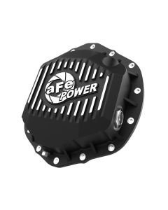 aFe 2020 Chevrolet Silverado 2500 HD  Rear Differential Cover Black ; Pro Series w/ Machined Fins - 46-71260B