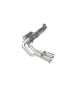 aFe Rebel Series 3in 409 SS Cat-Back Exhaust w/ Polish Tips 17-20 Ford F-250 V8 6.2L - 49-43117-P