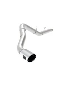 aFe 19-22 Ram Diesel Trucks L6-6.7L(td) Large Bore-HD 5in 409SS DPF-Back Exhaust System w/Pol Tip - 49-42075-P