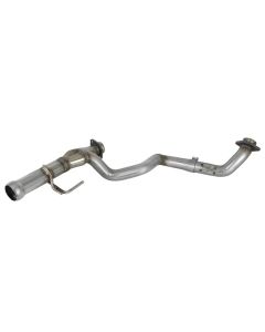 aFe POWER Twisted Steel Y-Pipe 2-1/4in 409 SS Exhaust System 2018 Jeep Wrangler (JL) V6-3.6L - 48-48026
