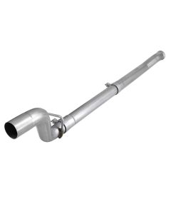 aFe MACH Force-Xp 2-1/2in 409 Stainless Steel Mid-Pipe w/Resonator Delete 18+ Jeep Wrangler JL 3.6L - 49-48077