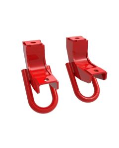 aFe Front Tow Hook Red 2022 Toyota Tundra 3.5L V6 - 450-72T001-R