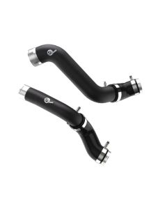 aFe BladeRunner Black Intercooler Hot & Cold Side Tubes Combo 19-20 GM Trucks 1500 L4-2.7L (t) - 46-20424-B