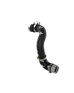aFe Power 21-22 Ford Bronco L4-2.3L (t) BladeRunner 3in Aluminum Cold Charge Pipe Black - 46-20579-B