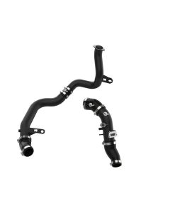 aFe 22-23 Hyundai Kona N L4 2.0L (t) BladeRunner Aluminum Hot and Cold Charge Pipe Kit - Black - 46-20624-B