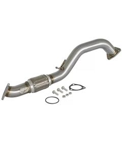 aFe Power Elite Twisted Steel 16-17 Honda Civic I4-1.5L (t) 2.5in Rear Down-Pipe Mid-Pipe - 48-36605