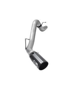 aFe LARGE BORE HD 3.5in DPF-Back Alum Exhaust w/Black Tip 2016 GM Colorado/Canyon 2.8L (td) - 49-04064-B