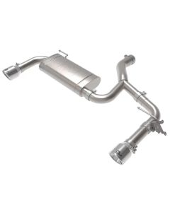 aFe 15-21 BMW X1 F48 L4 2.0L (t) MACH Force-Xp 3 to 2-1/2 IN SS Axle-Back Exhaust w/Polished Tip - 49-36349-P