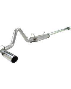 aFe MACHForce XP 2.5in 409SS Cat Back Exhaust w/ 304SS Polished Tip 05-13 Toyota Tacoma V6 4.0L - 49-46013
