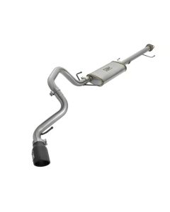aFe MACH Force Xp 2.5in SS Cat-Back Single Side Exit Exhaust w/Black Tips 07-14 Toyota FJ Cruiser - 49-46027-B
