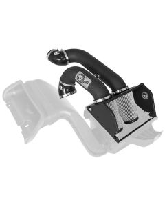 aFe MagnumFORCE 2XP Intake w/3.5in Black Steel Housing Pro DRY S Filter 2017 Ford F-150 V6-3.5L (tt) - 51-12972-B