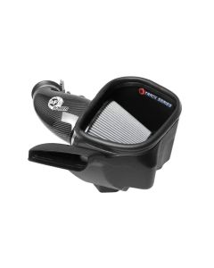 aFe 12-21 Jeep Grand Cherokee 6.4L Track Series Carbon Fiber Cold Air Intake w/Pro Dry S Filter - 57-10014D