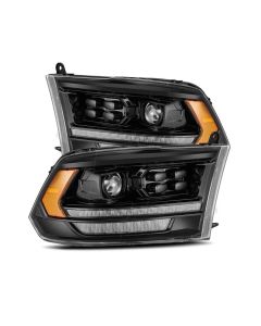 Dodge Ram 1500 | 2500 | 3500 PRO-Series Look Projector Headlights Alpha-Black  2009-2018 Alpharex- A