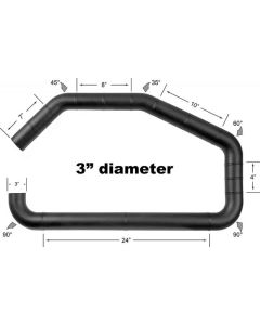Airaid U-Build-It - 3in Intake Tube - 100-300