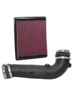 Airaid 17-18 GMC Sierra/Yukon V8-6.2L F/I Jr Intake Kit - Oiled / Red Media - 201-751