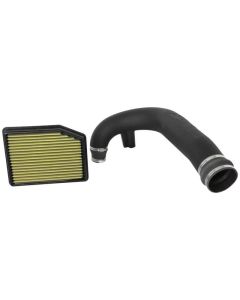 Airaid 19-20 Chevrolet Silverado 1500 L4-2.7L Jr Intake Kit - Oiled / Yellow Media - 205-794