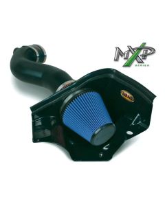 Airaid 05-09 Ford Mustang GT 5.0L Race Only (No MVT) MXP Intake System w/ Tube (Dry / Blue Media) - 453-304