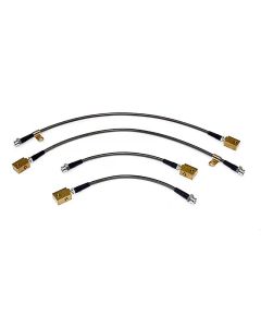 AMS Performance Race Style Stainless Steel Brake Lines Nissan GT-R R35 2009-2021- AMS-ALP.07.01.0001 - ALP.07.01.0001-2