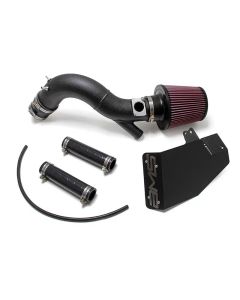 AMS Performance Black Short Ram Intake with MAF housing and Breather Bungs Mitsubishi Evolution X 08